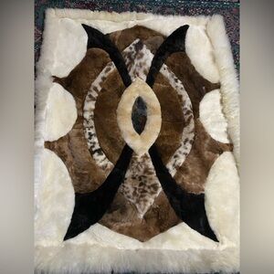 Alpaca Hide Blanket, Rug or Wallhanging